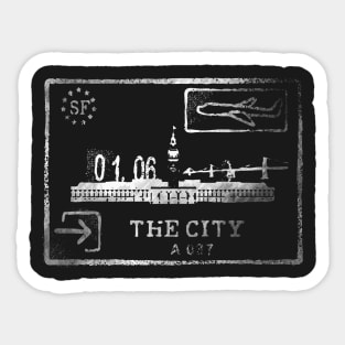 San Francisco Passport Sticker